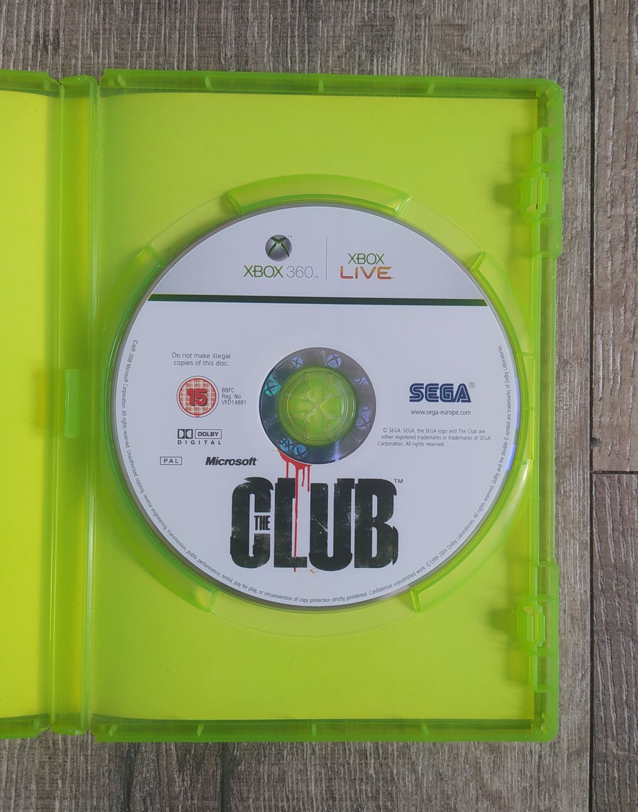 Gra Xbox 360 Club Wysyłka