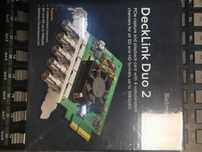Placa Edição Video Decklink Duo 2 NOVA