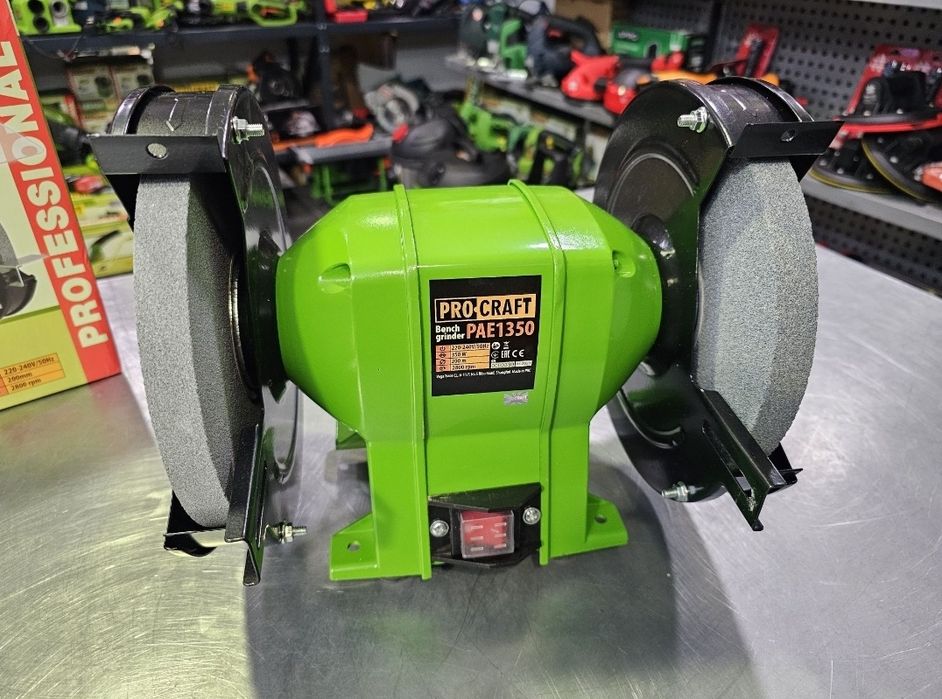 Мощный точильный станок Точило ProCraft PAE1350 200мм Камни Гарантия
