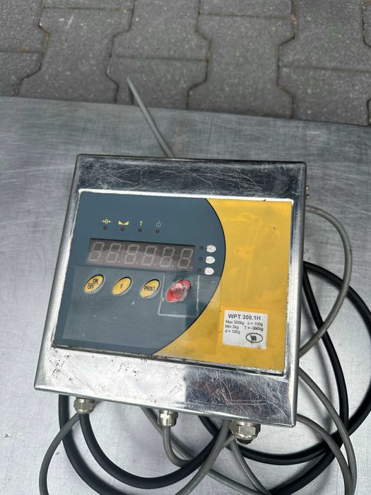 Waga elektroniczna nierdzewna 300 kg Radwag  Waga przemysłowa masarnia