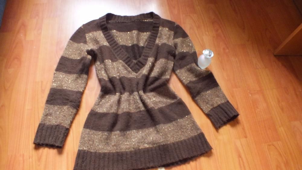 brązowy sweter rozm. 40