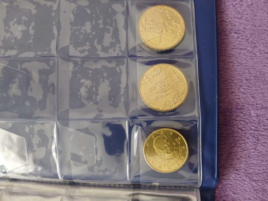 50 euro centów z Papieżem Janem Pawłem 2