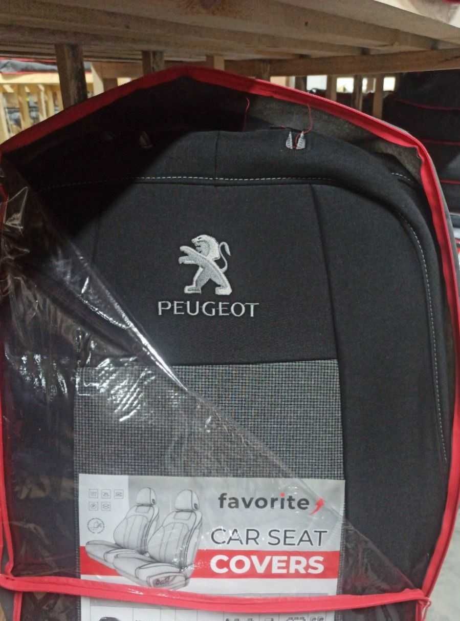 Якісні авточохли для PEUGEOT 508, 107, 807, 308, 301, 2008, 3008, 5008