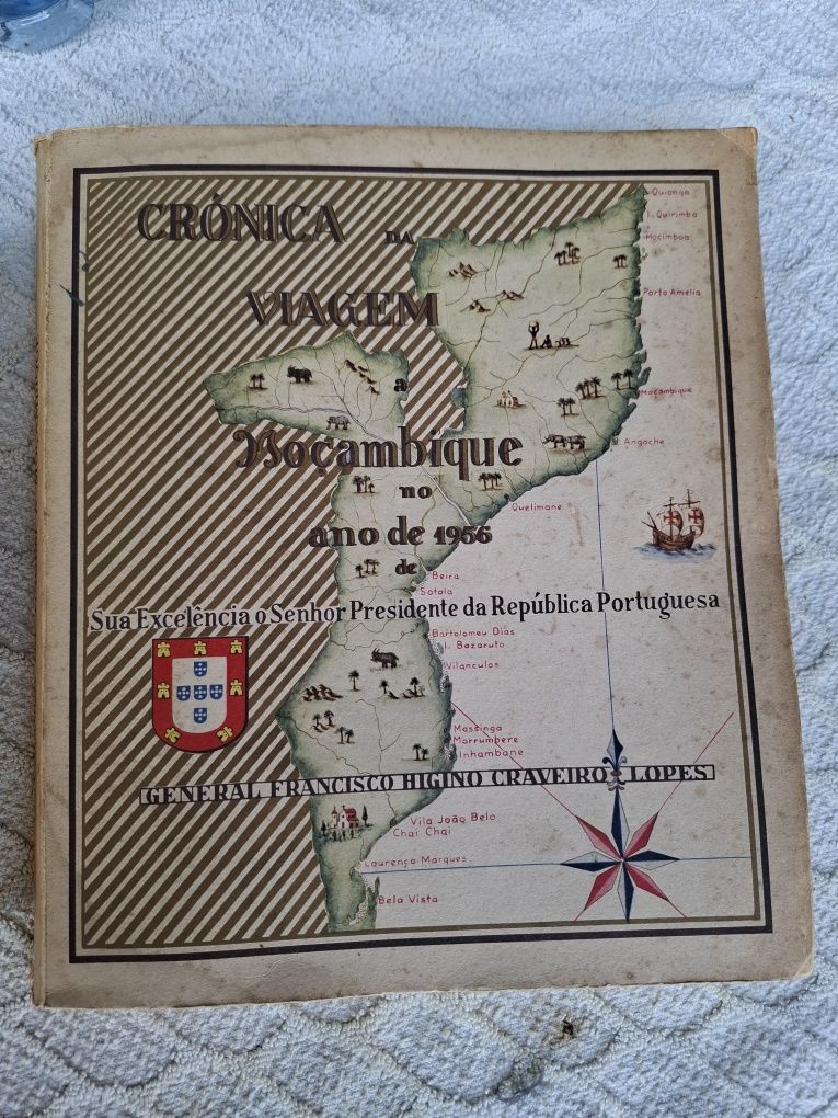 Cronica da viagem a Moçambique 1956