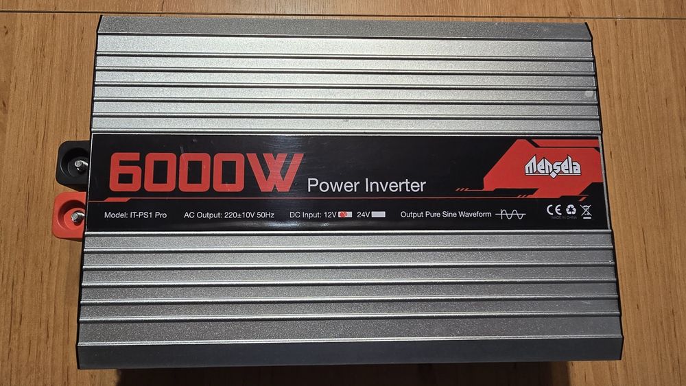 Przetwornica napięcia 12V - 230V 6000W MENSELA IT-PS1 Pro