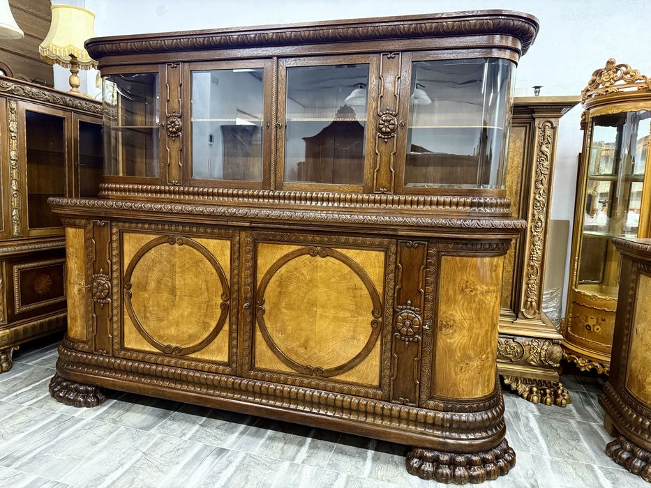 Антикварний комод, буфет, дубовий комод, вітрина, сервант, антик
