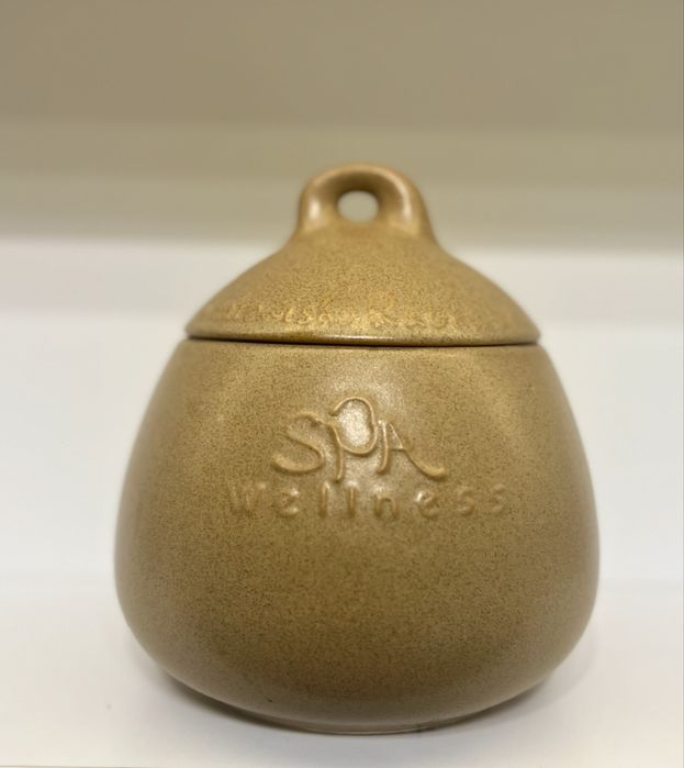 Ceramiczny pojemnik na sól do kąpieli