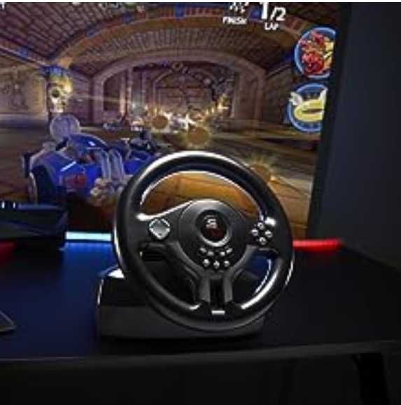 Kierownica SV250 z pedałami do Nintendo Switch/PS4/Xbox One/PC/PS3