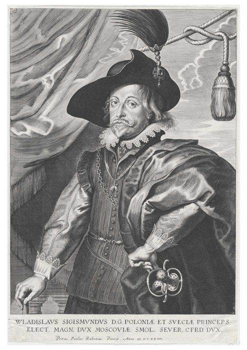 Władysław IV Waza król Polski, wymiar 85cm x 120cm