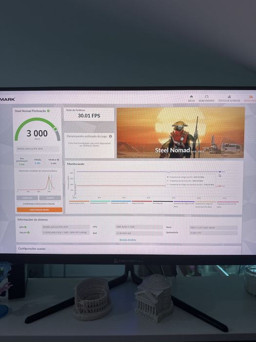NVIDIA GeForce RTX 3070 Founders Edition - Ótimo Estado