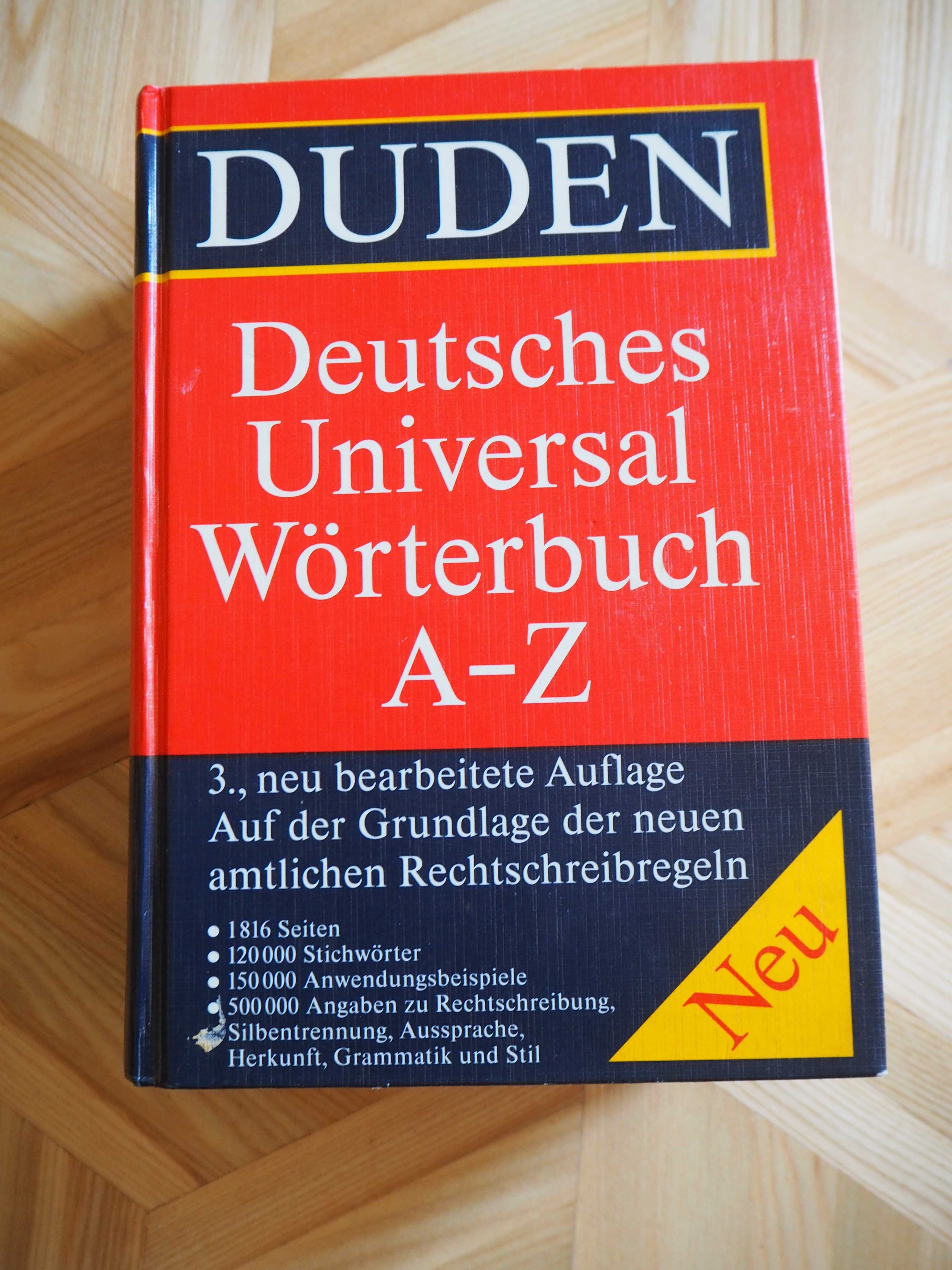 Słownik DUDEN Deutsches Universal Wörterbuch A-Z