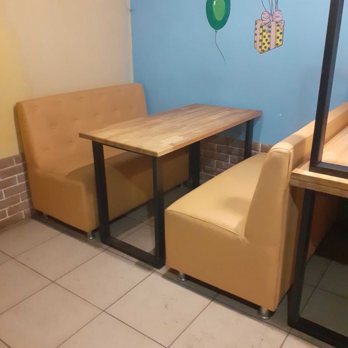 Дерев'яний стіл в стилі LOFT 120x60 (стол лофт)