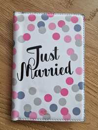 Etui na paszport 2 sztuki Just married