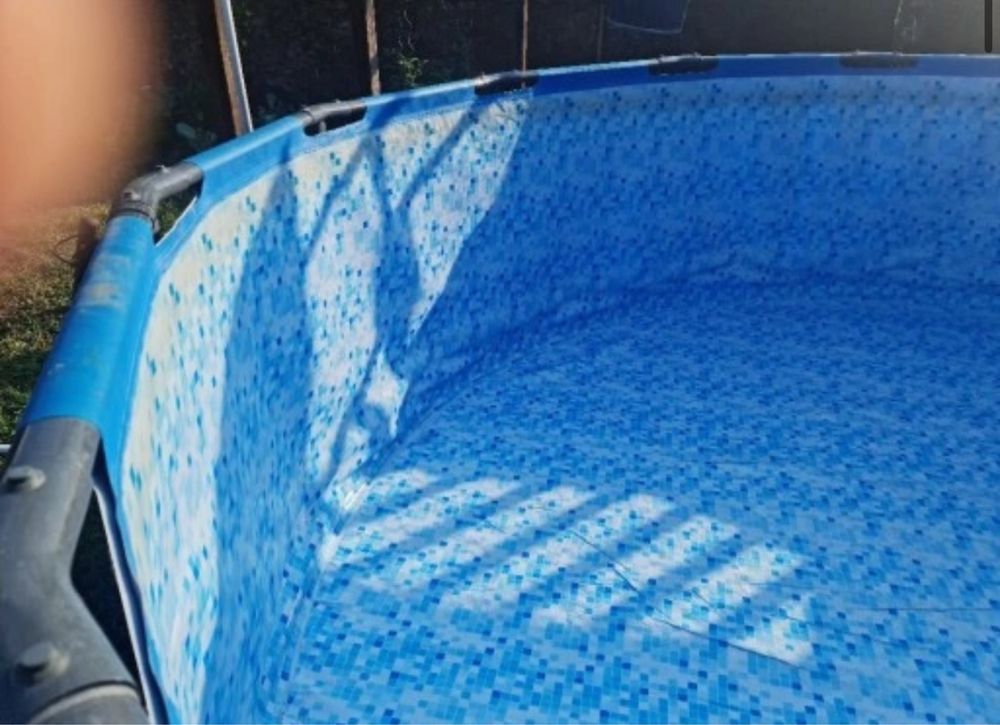 Basen stelazowy Intex 18k litrow + Pompa piaskowa