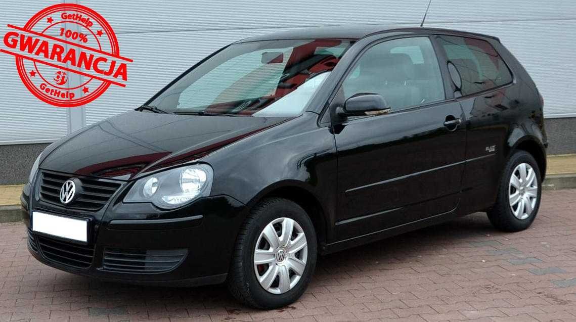 VW Polo 1.2MPI, 2009r. Klima, Wersja Black Edition, Rata od 380zł