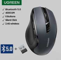 Безшумна бездротова мишка Ugreen MU006 Bluetooth 5.0 2.4G