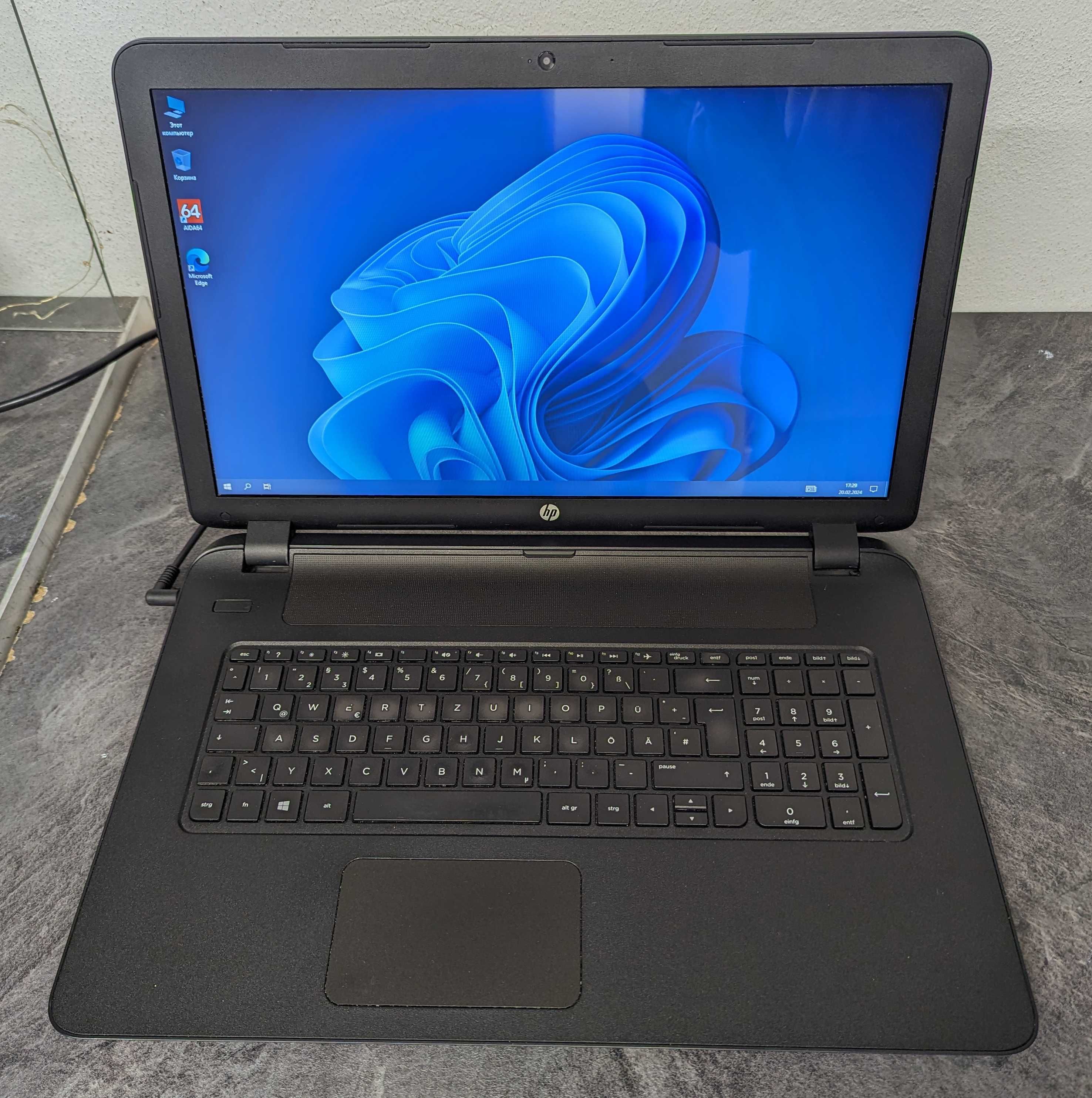 Ноутбук HP 8130 17.3". AMD A6-6310 \ 4Gb \ HDD 1000Gb