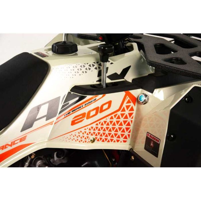 Quad spalinowy Asix Magnum 200cc A1 ECC PIASKOWY, HOMOLOGACJA