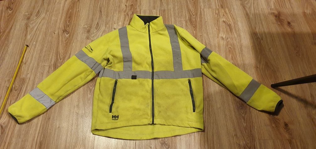 HELLY HANSEN bluza odblaskowa robocza rozmiar L wymiary na zdjęciach