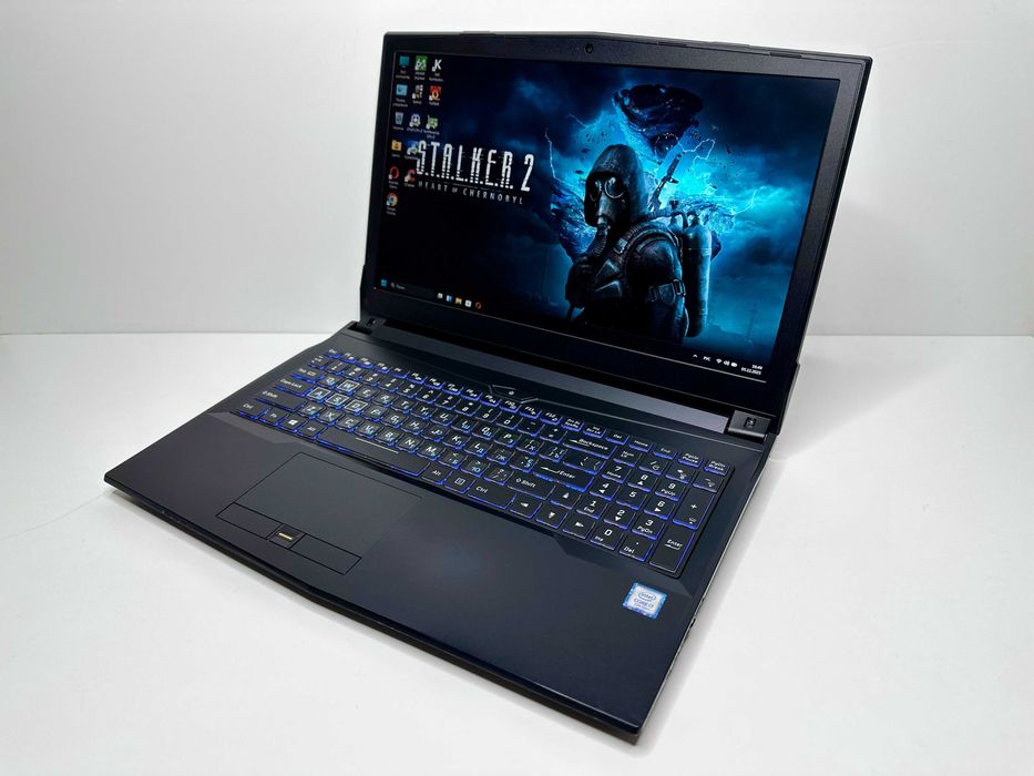 Ігровий Clevo N850EJ, i7-8750H, 16Gb, SSD256+500, GTX1050 4Gb, FHD IPS