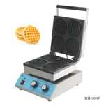 Gofrownica z 4 x okrągły gofer gofry waffle maszyna gastronomia CUKUS