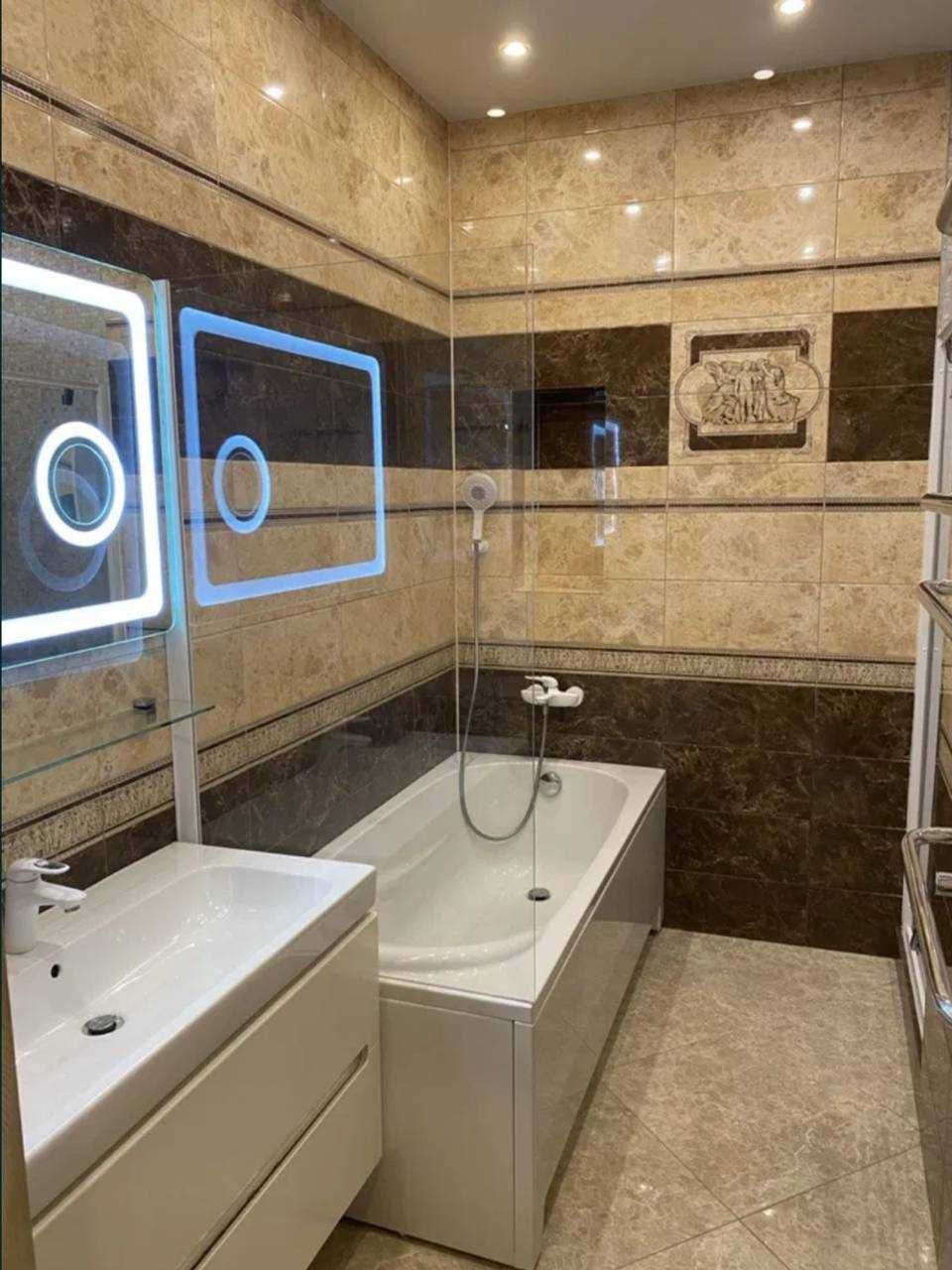 3х.ком кв. S=102м СУПЕРКОМПЛЕКТАЦИЯ, ГАЗ, три спальни (2 детские) 3эт.