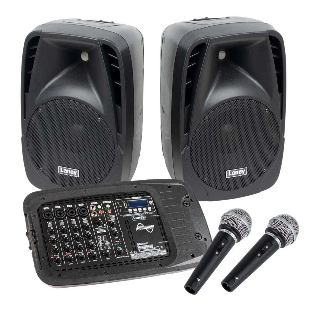 Aluguer Coluna de Som com Tripe e 2 microfone