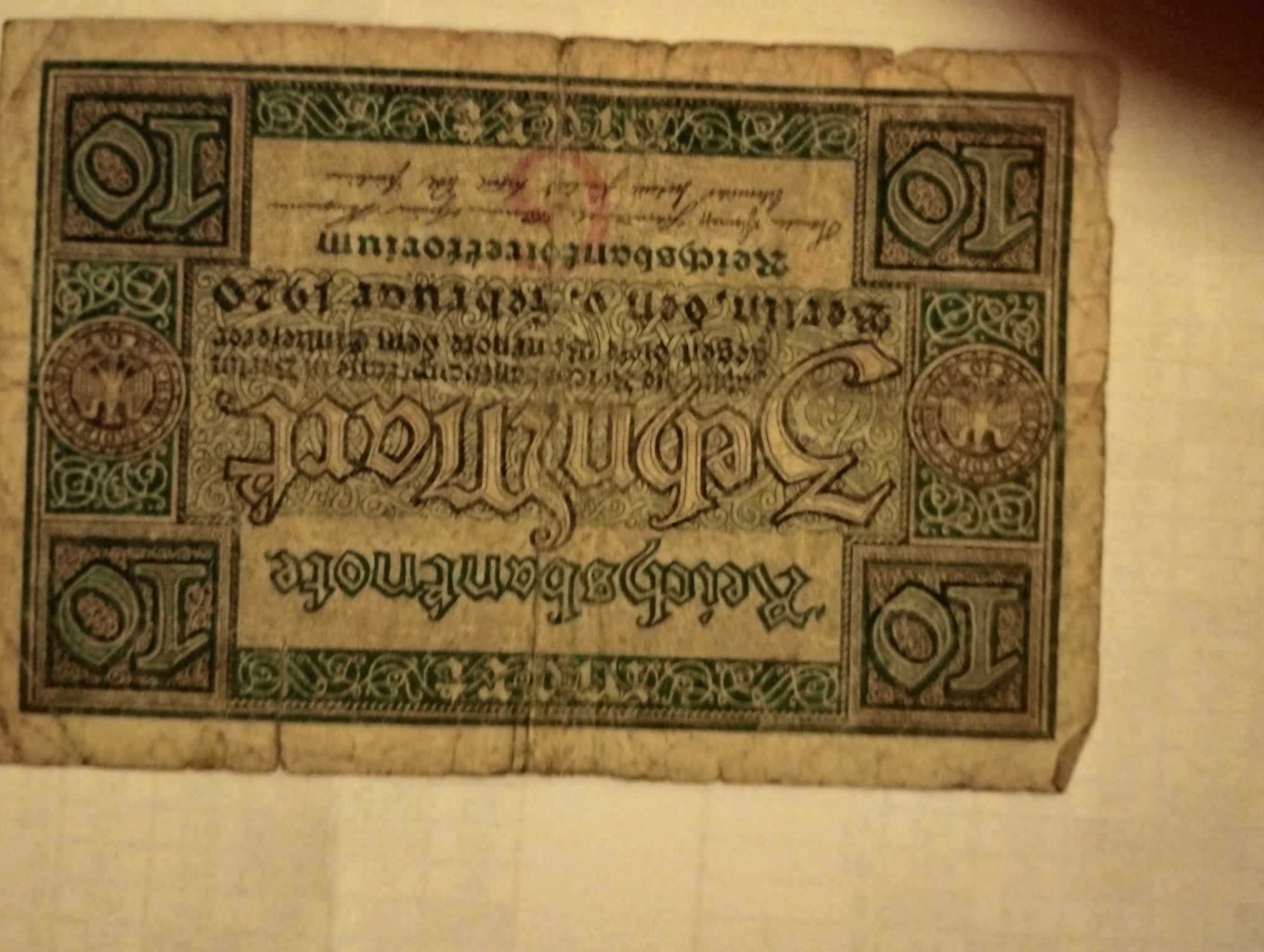 stare banknoty marki/dolary/zł.