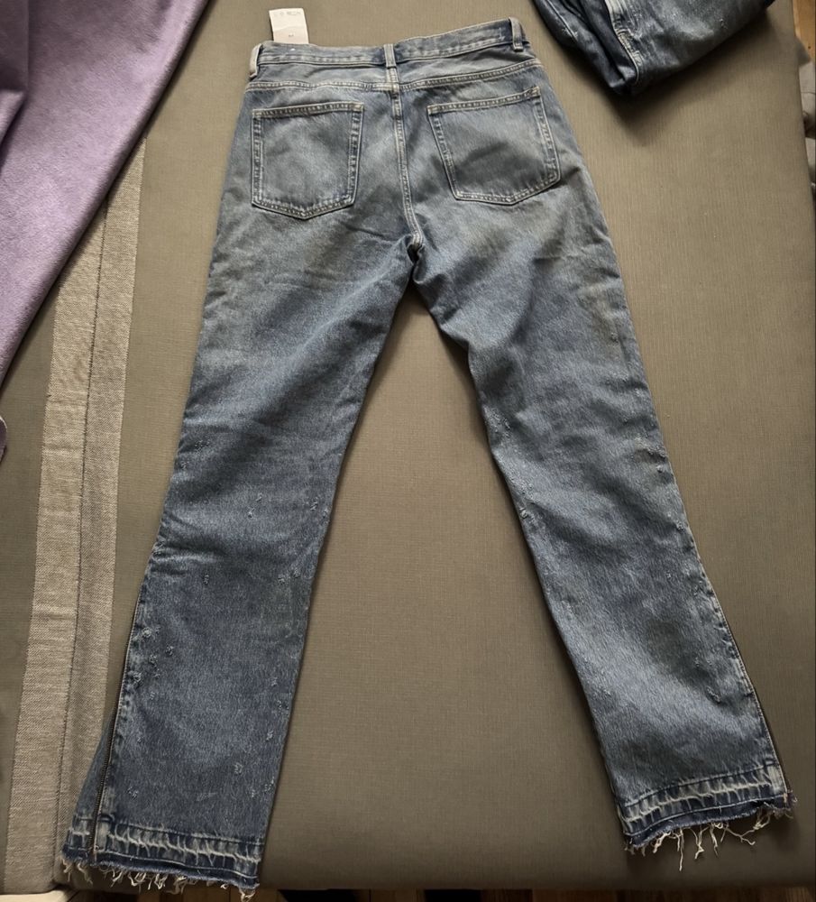 flared jeans zara zip