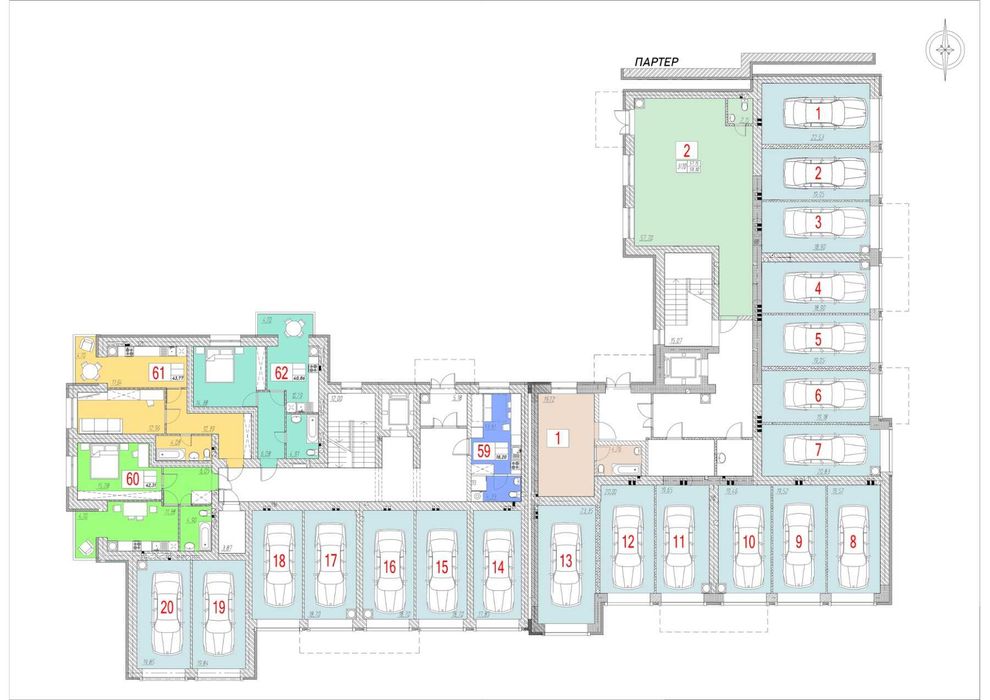 Продаж 2кім квартири 59.м Тернопіль-Петриків