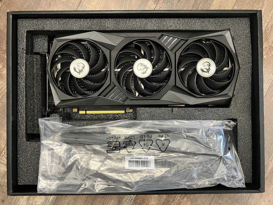 (469$) Видеокарта топовая MSI 12Gb RTX 3080 Ti GAMING X (+гарантия)
