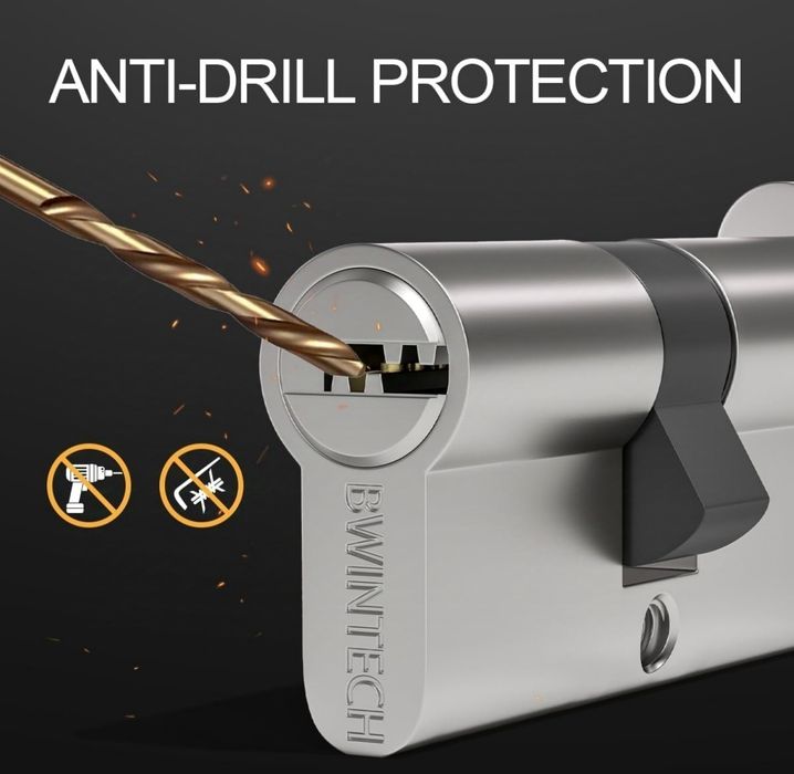 Mosiężna wkładka bębenkowa Bwintech 40T/40 mm