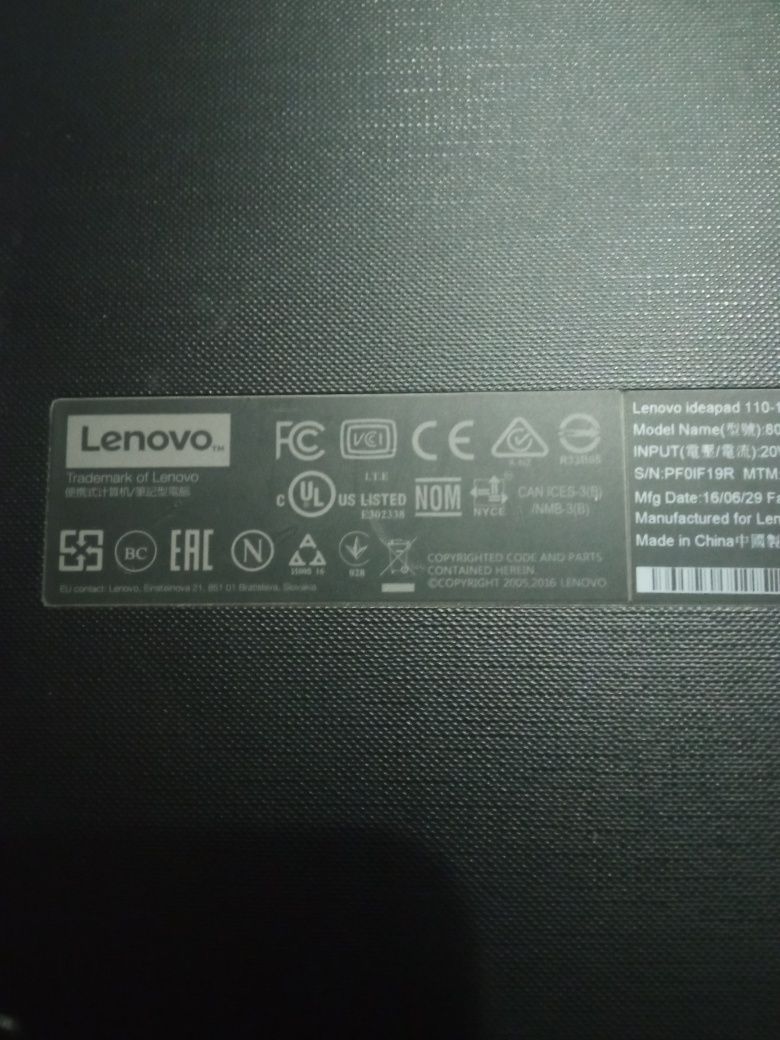 Продам ноутбук  Lenovo