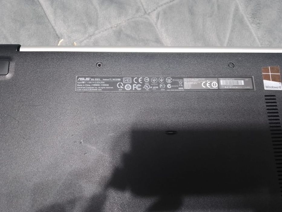 Ноутбук ASUS S301L Сенсорный экран