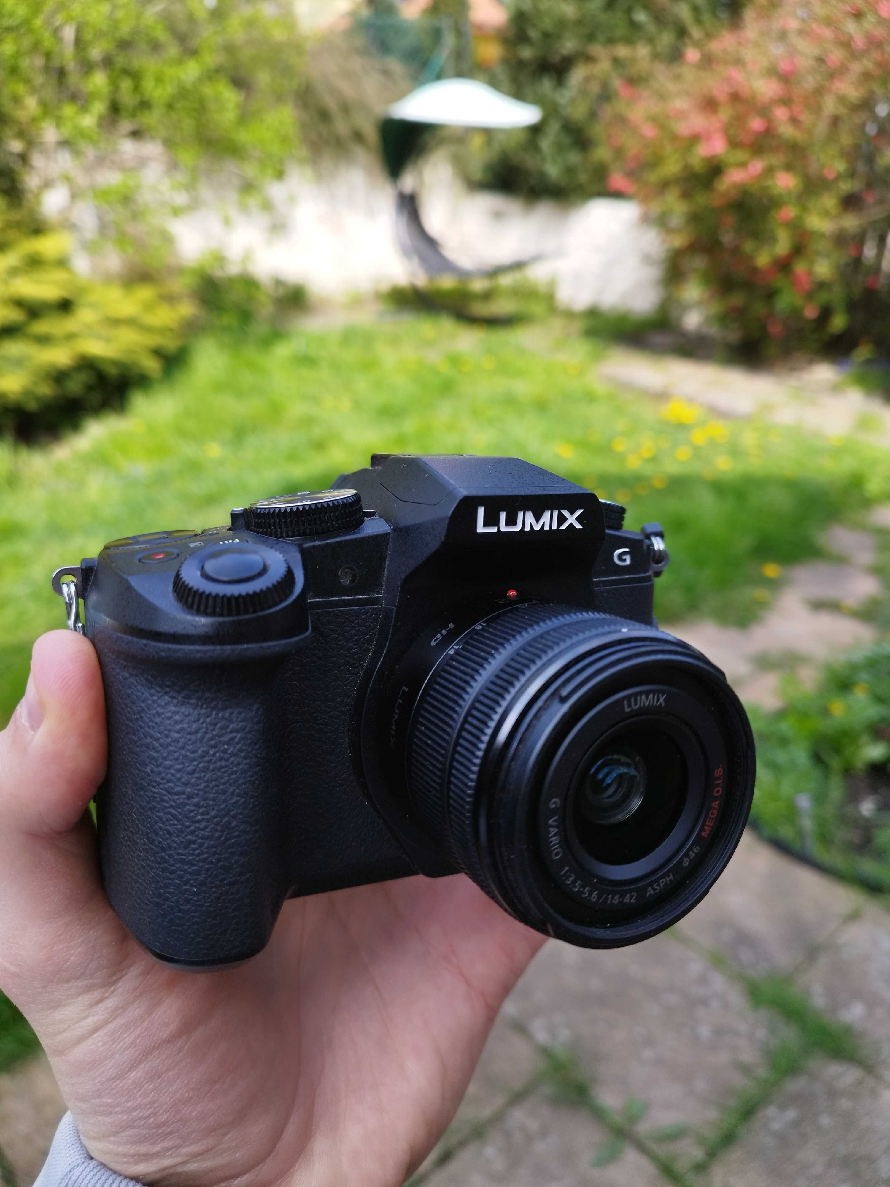 Panasonic Lumix g80 + obiektyw 14-40 + karta 128 gb - filmy 4 K