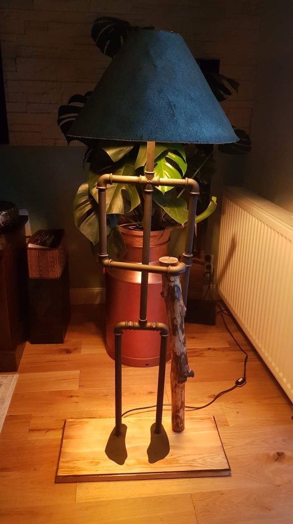 Lampa domowa industrialna, retro chińczyk