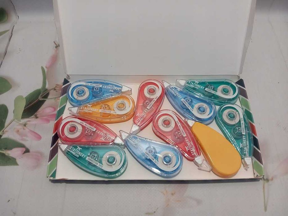 Korektor na taśmie, myszka stationer 5mx5mm zestaw 11szt