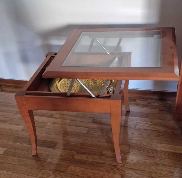 Mesa Apoio Cerejeira 60x60