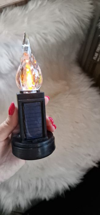 Wkład solarny płomień, wkład LED solar efekt płomienia