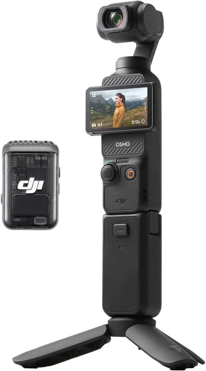 DJI Osmo Pocket 3 Creator Combo (SELADO - 3 ANOS DE GARANTIA)