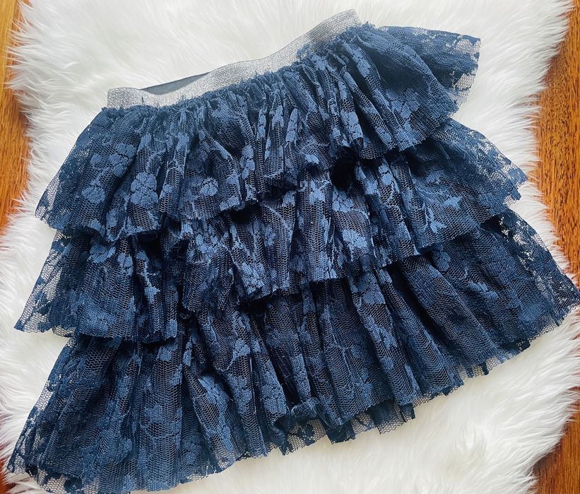 Spódnica wartswowa w koronki Pepco rozm. 164