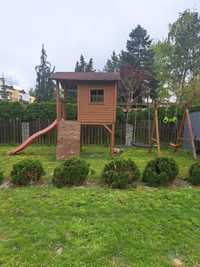 Domek ogrodowy duży plac zabaw dla dzieci
