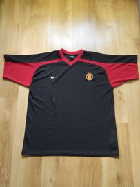 Czarna koszulka NIKE Manchester United F.C. rozmiar XL