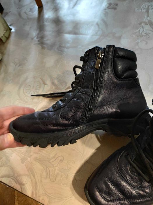 Ботинки зимние. Mida р. 39, кожа