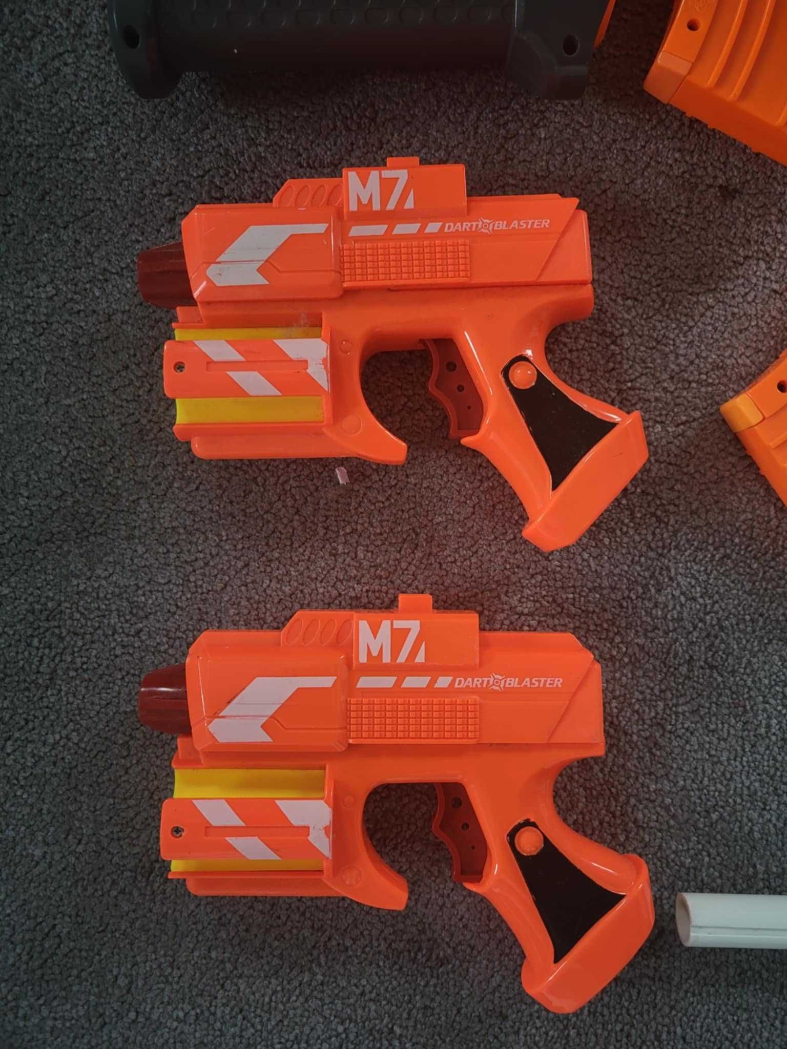Zestaw Nerf – wyrzutnie, strzałki, magazynki, akcesoria