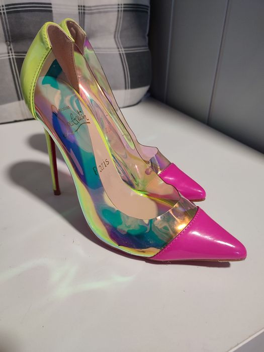 Christian Louboutin szpilki kolorowe 41