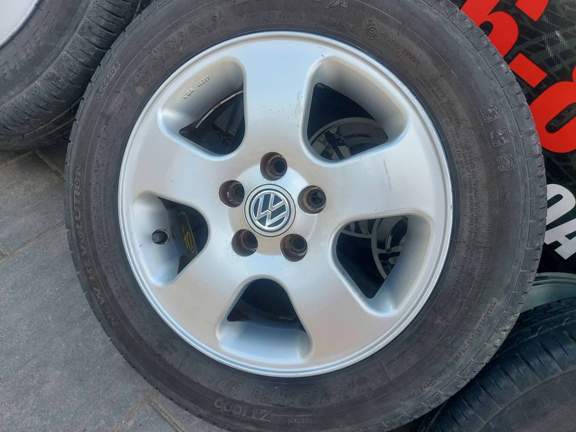 Alufelgi Koła 14" 5x100 VW POLO + Opony