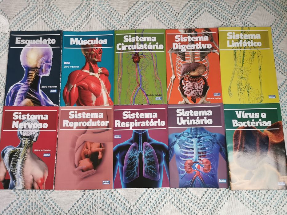 10 Fascículos Corpo Humano