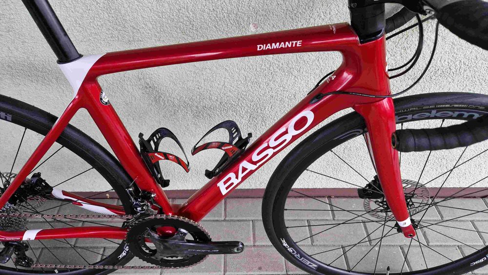 BASSO DIAMANTE hydraulika 12s carbon szosa sztywne osie r51 i 53