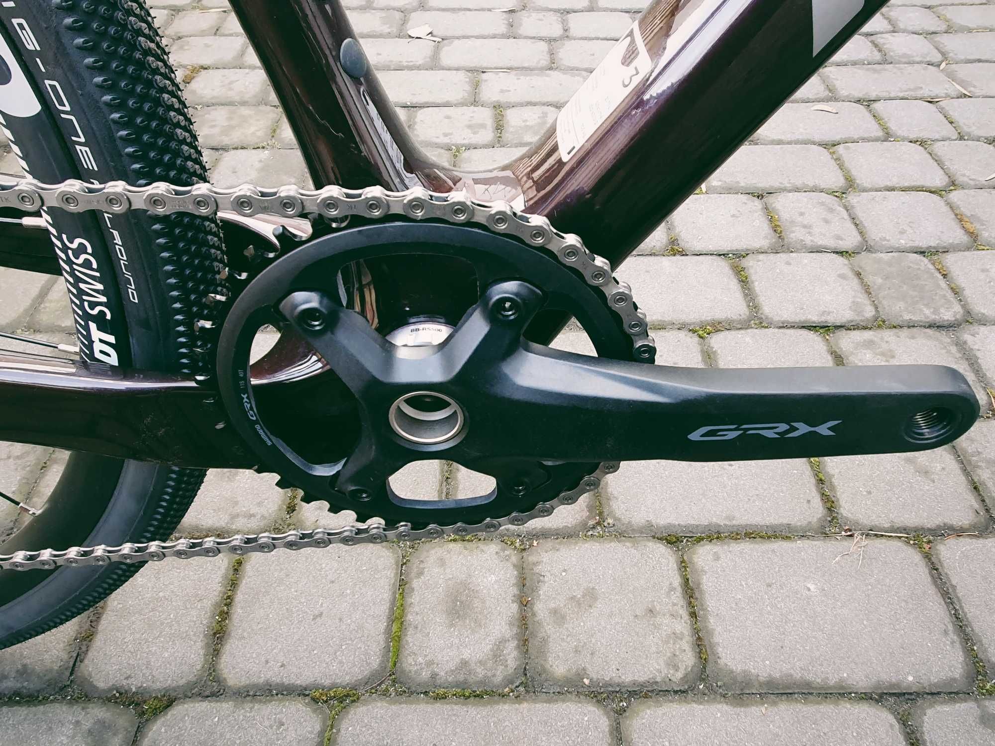 Kross Esker 7.0, rozm L (21"), gravel, carbon, shimano grx, 2024, -25%
